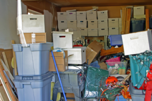 Unorganized garage